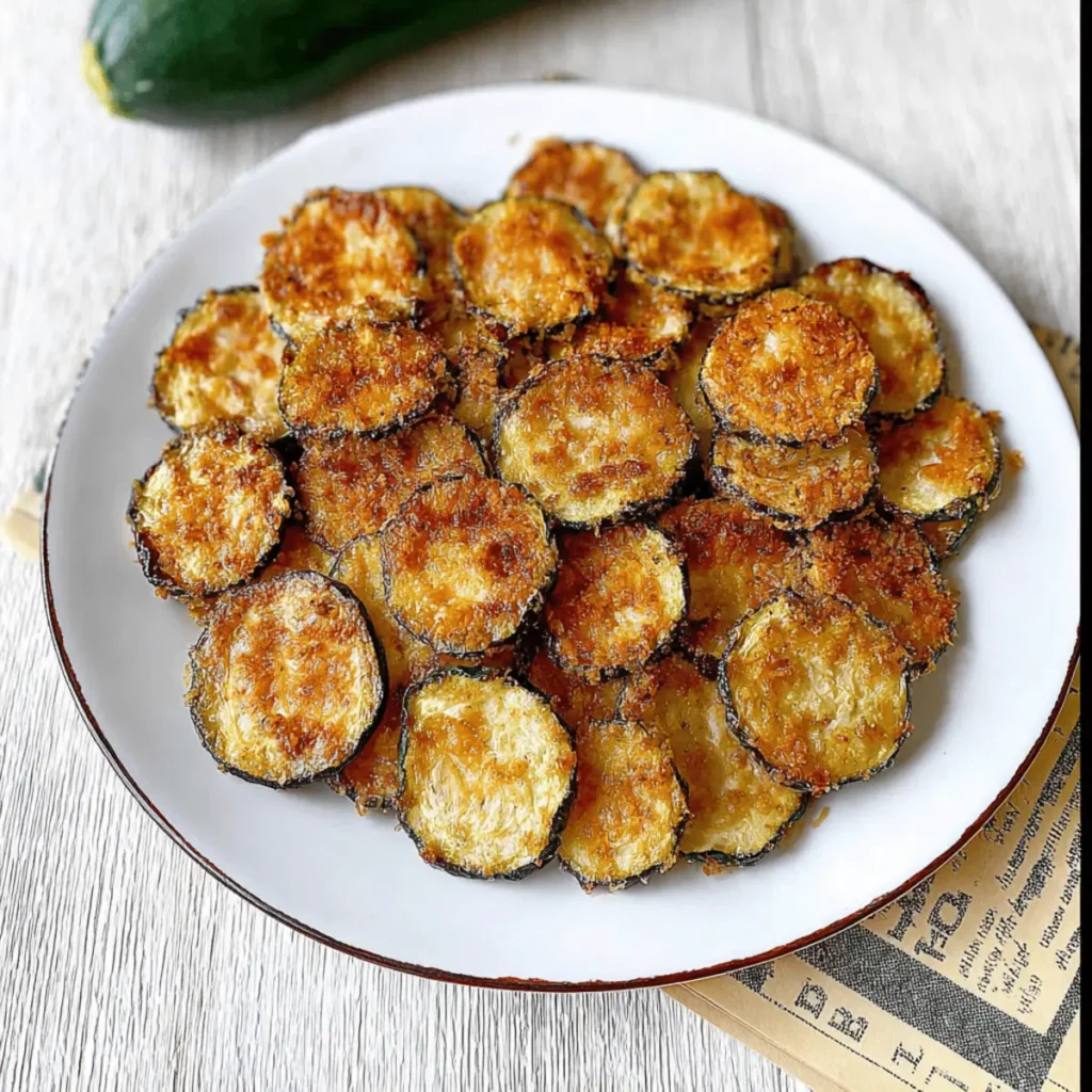 Baked Zucchini Chips