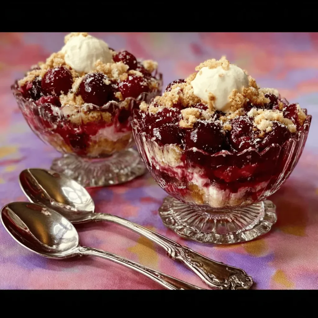 Cherry Crunch Cake