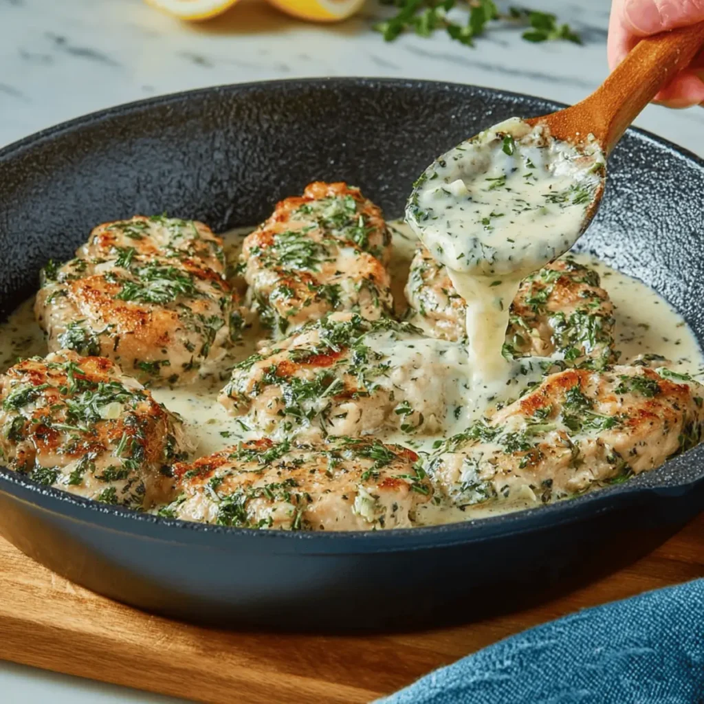 Creamy Lemon Herb Chicken