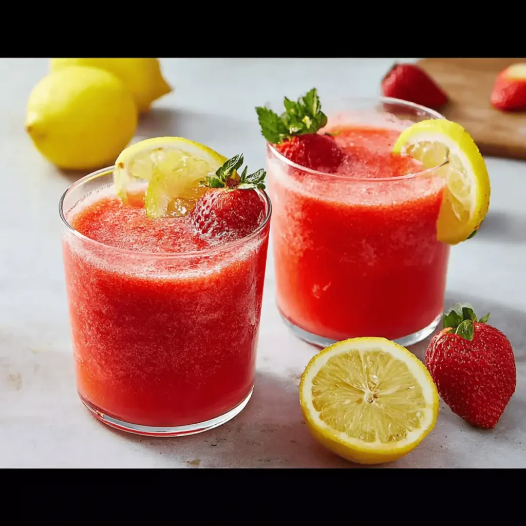 Frozen Strawberry Lemonade