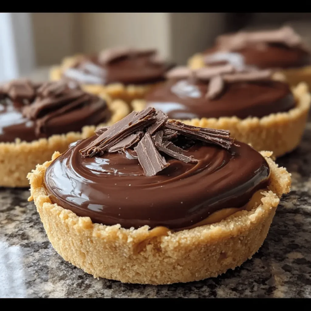 Irresistible Mini Chocolate Peanut Butter Pies