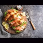 Smoked Salmon Croissant Sandwiches