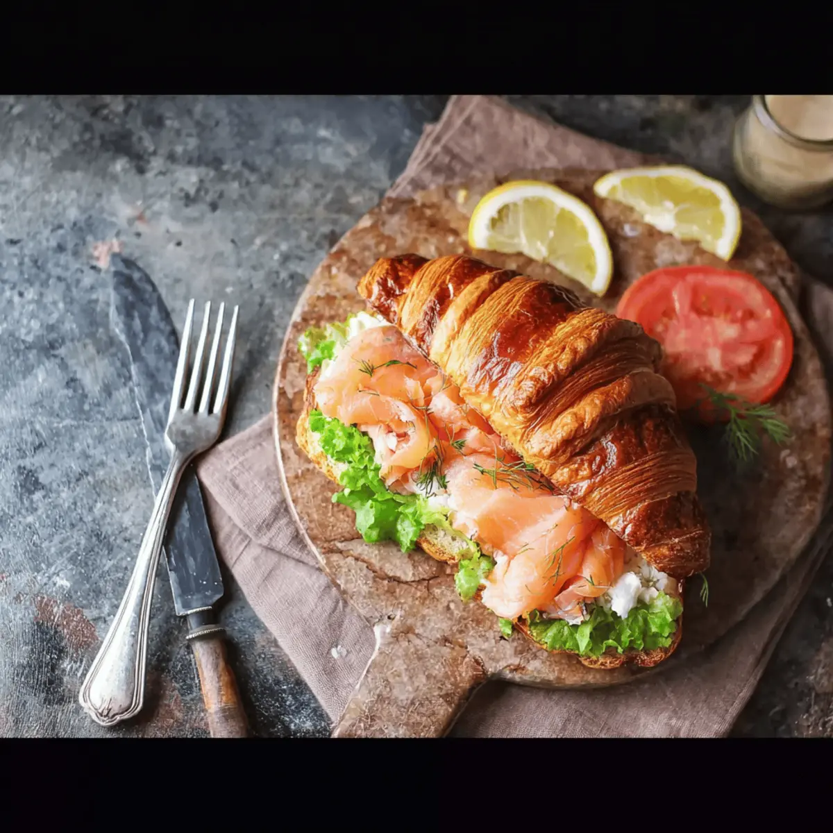 Smoked Salmon Croissant Sandwiches: Irresistibly Easy Brunch Delight