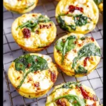 Spinach Feta Egg Cups