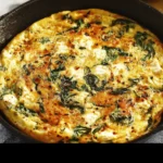 Spinach and Feta Frittata