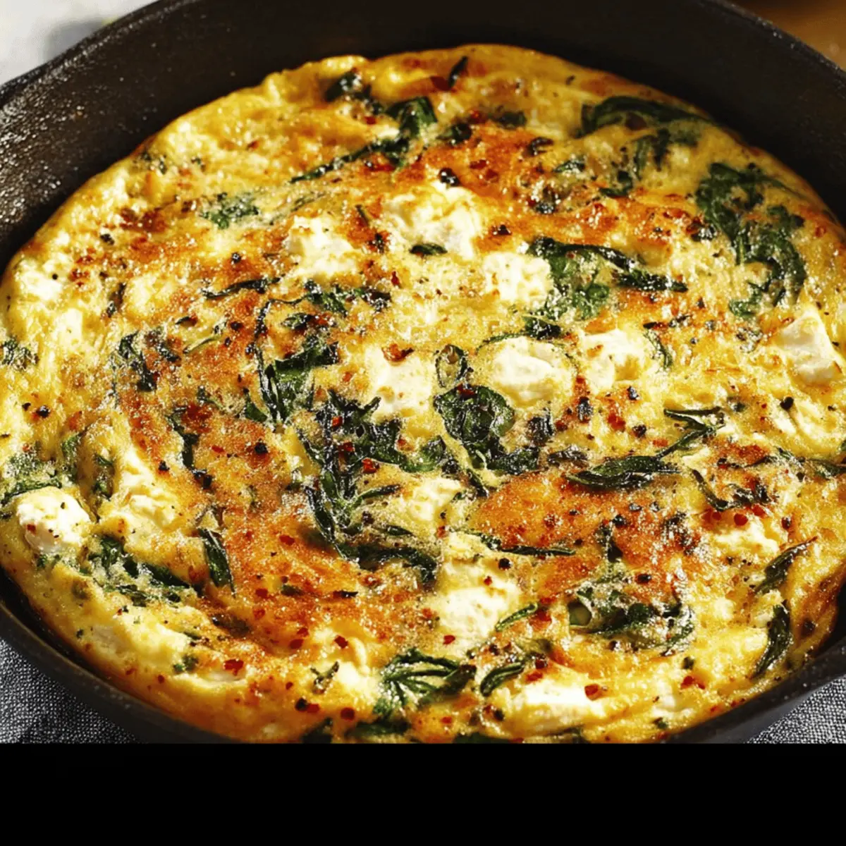 Spinach and Feta Frittata: The Easy, Flavor-Packed Delight