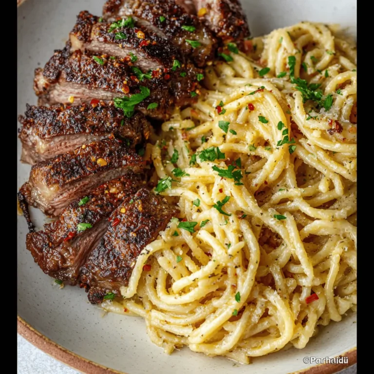 Steak and Pasta