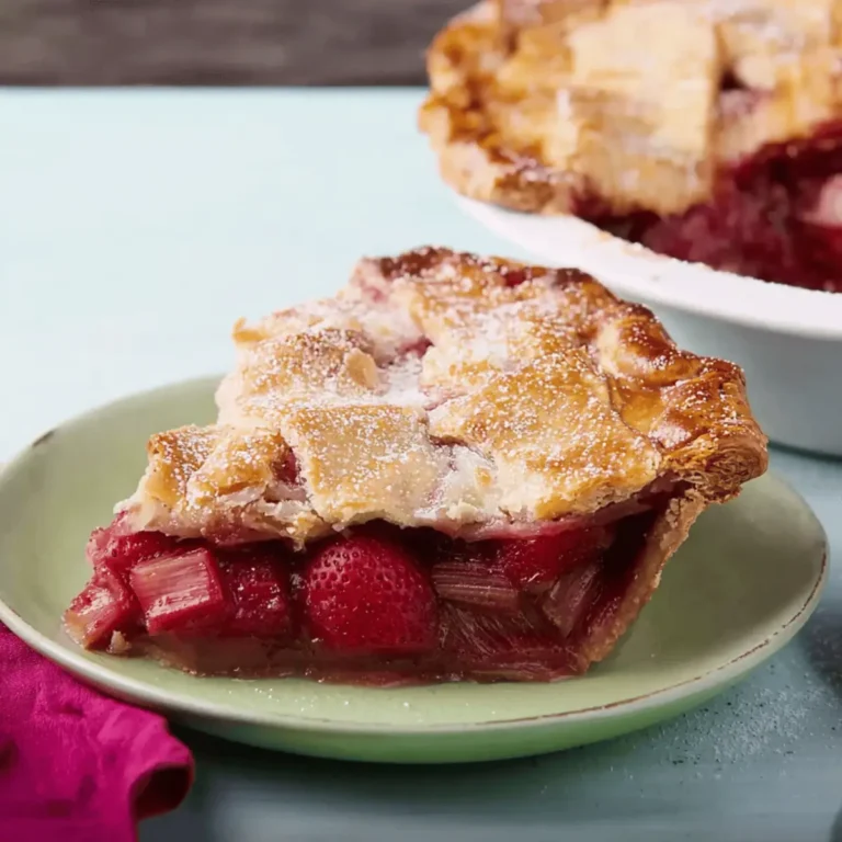 Strawberry Rhubarb Pie