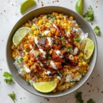 Street Corn Chicken Rice Bowl