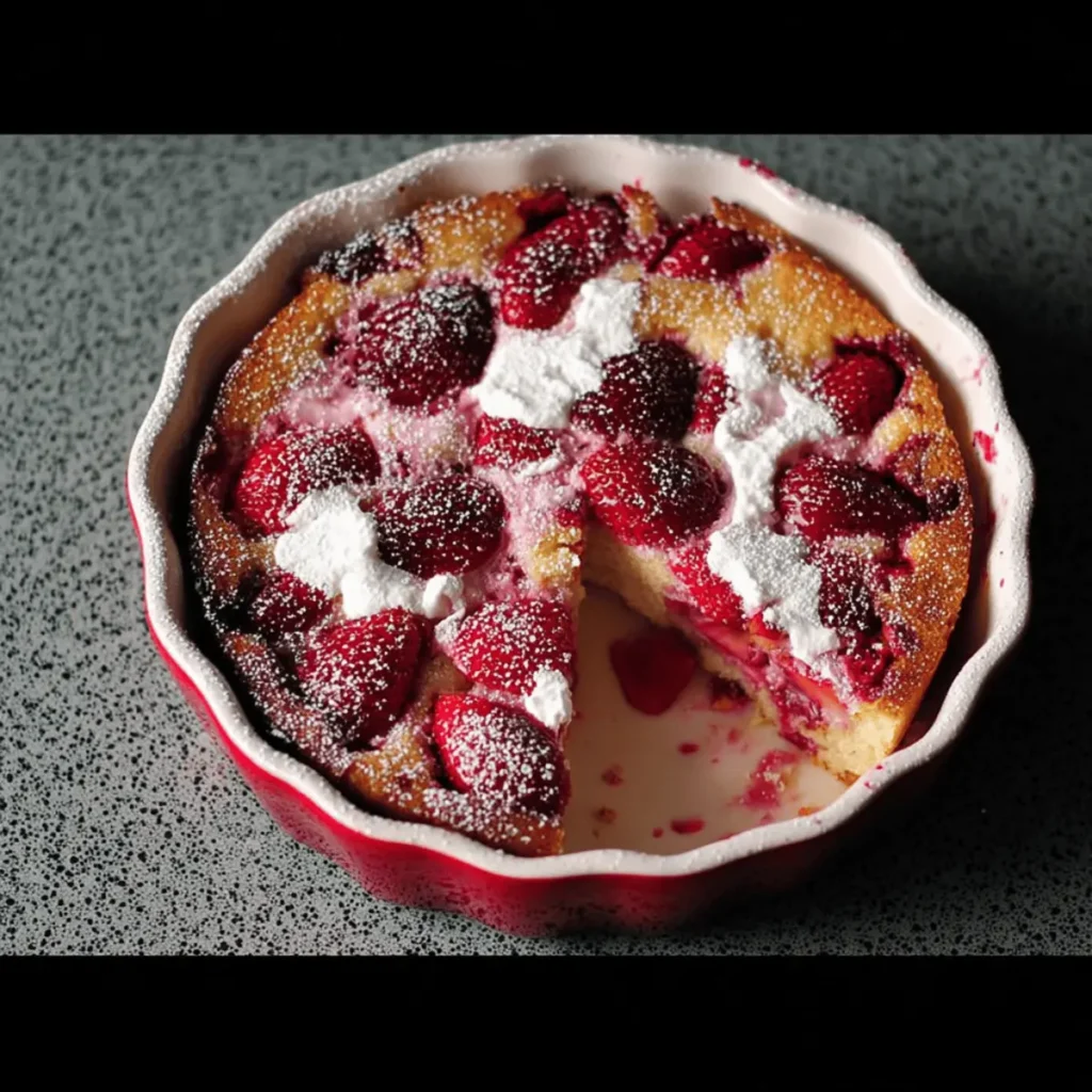 strawberry summer cake