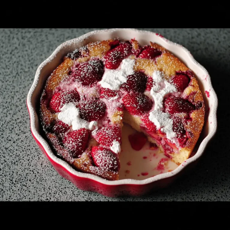 strawberry summer cake