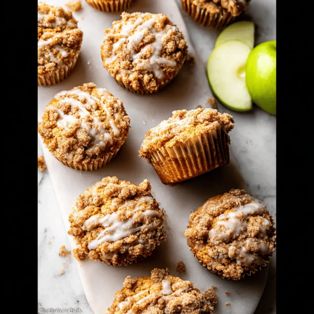 Apple Cinnamon Crumb Muffins