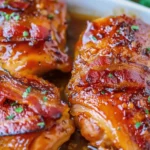 Bacon Brown Sugar Garlic Chicken