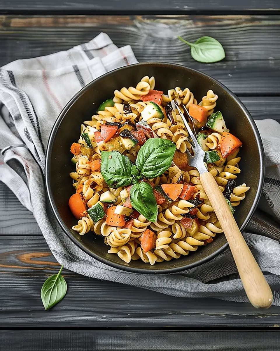Balsamic Basil Pasta Salad: The Easy, Flavor-Packed Delight