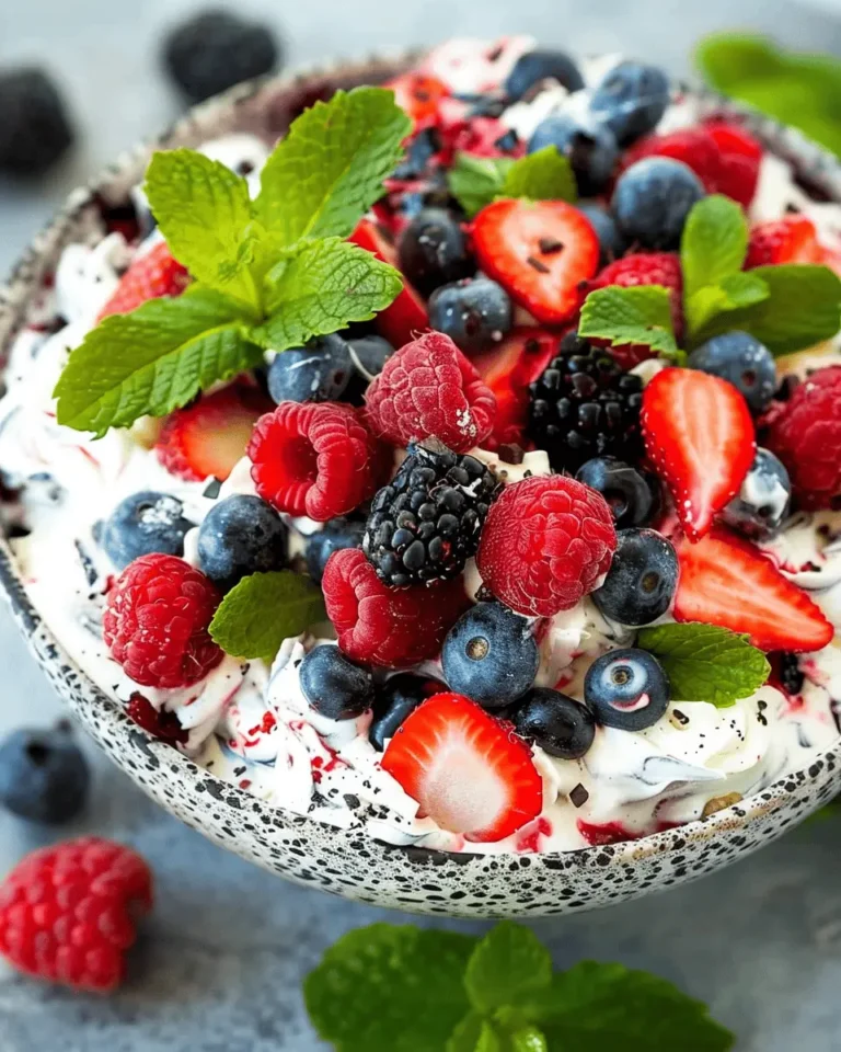 Berry Cheesecake Salad