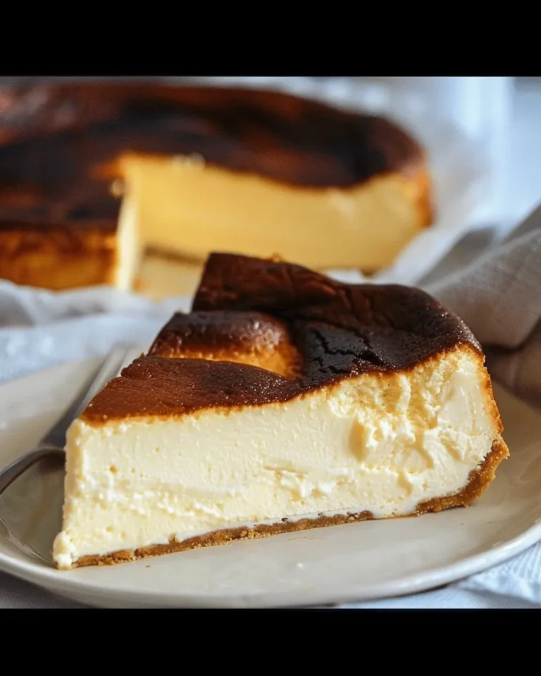Burnt Basque Cheesecake Recipe