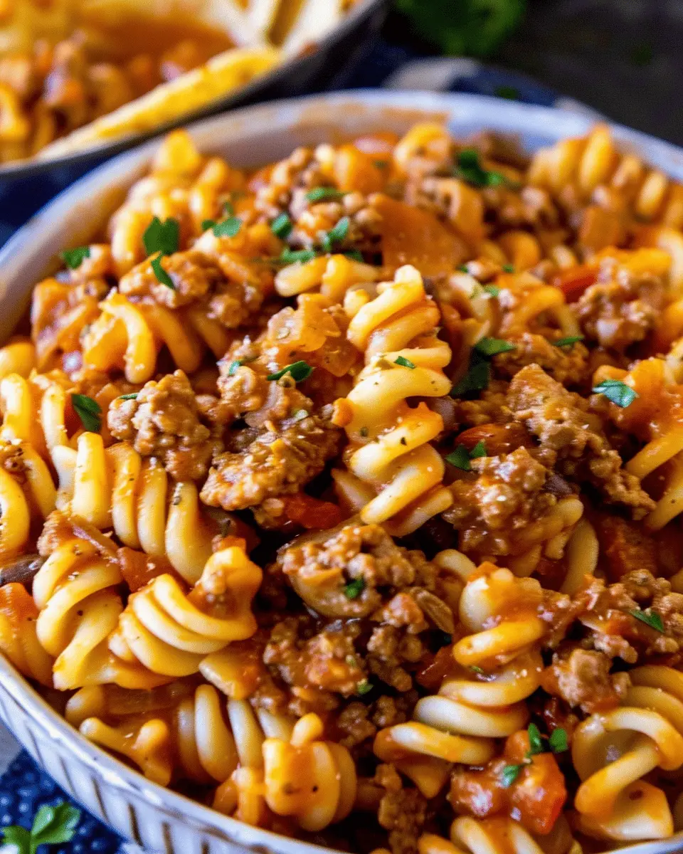 Cheesy Taco Pasta: The Easy Indulgence Your Family Will Love