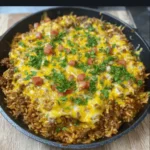 Cheesy Taco Rice