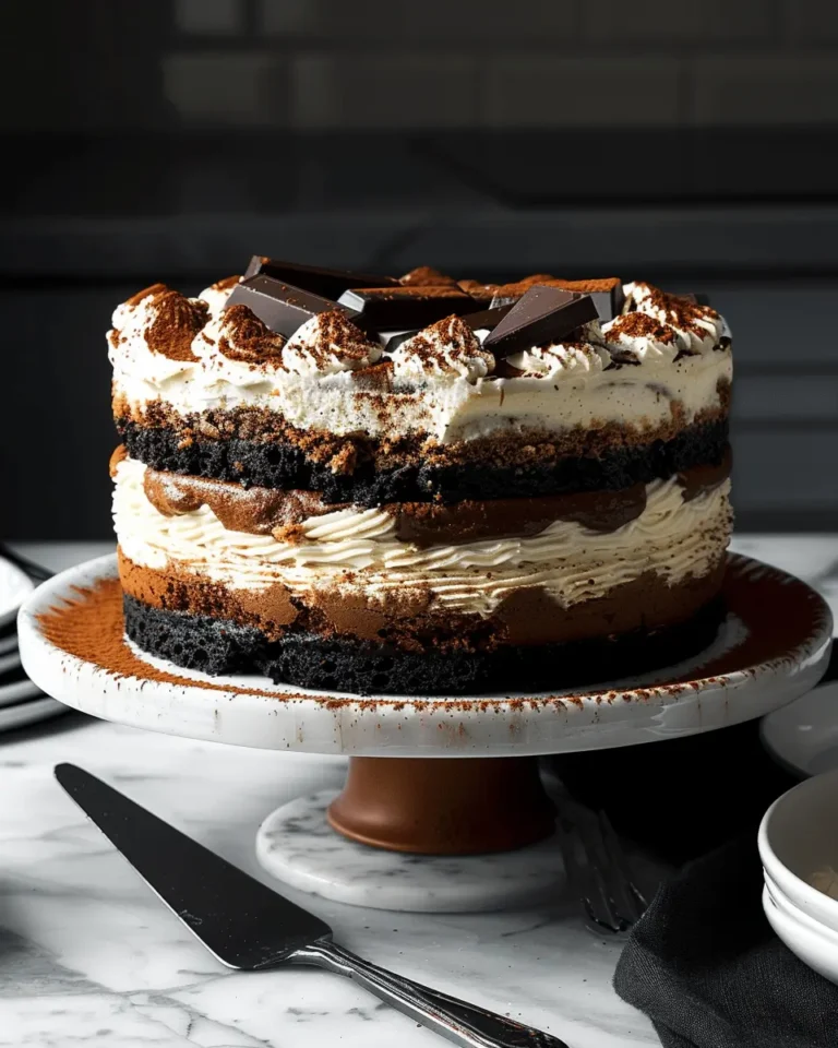 Chocolate Tiramisu Cake
