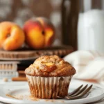 Cinnamon Peach Muffins