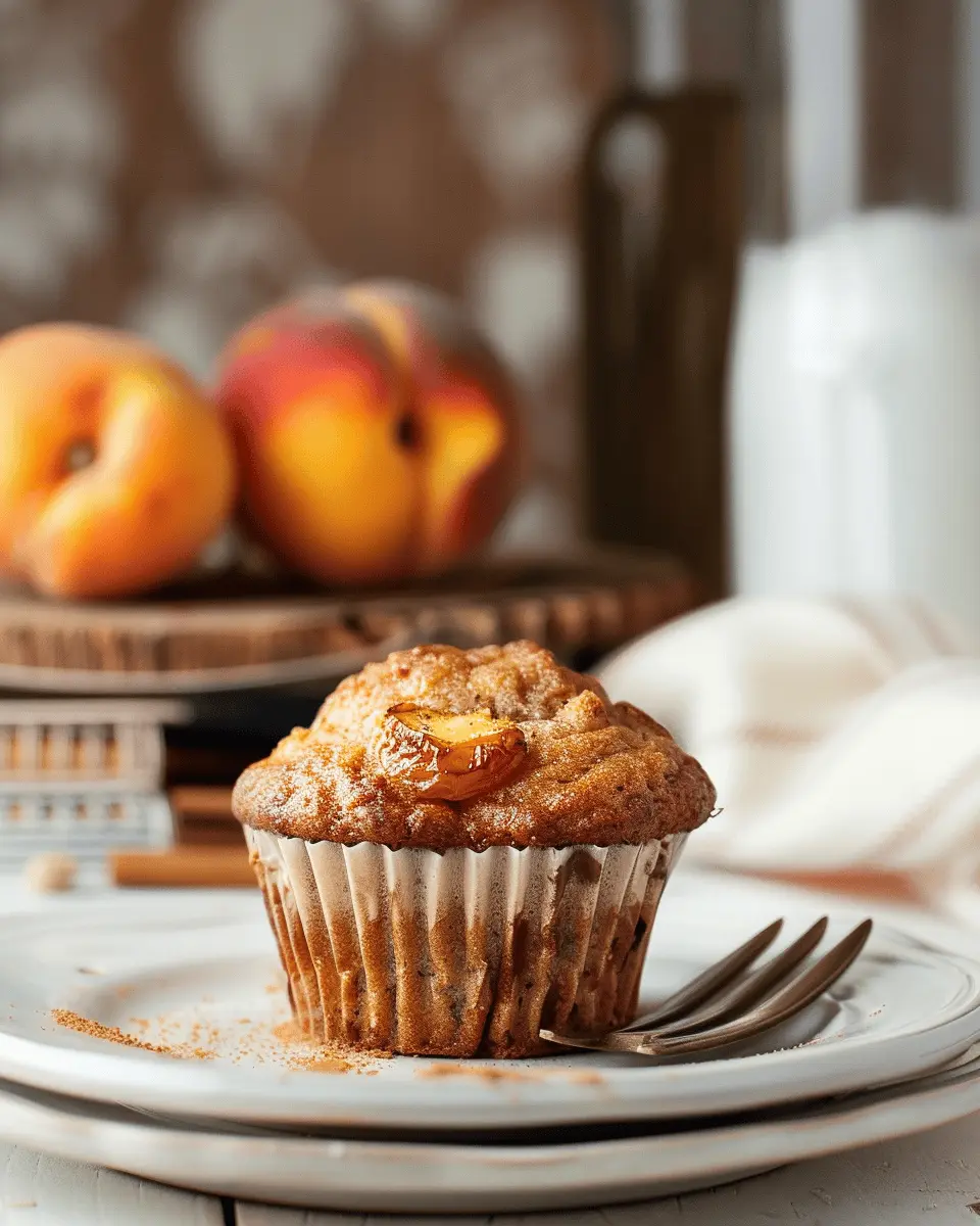 Cinnamon Peach Muffins: Easy Recipe for a Delicious Treat