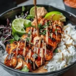 Sweet Chili Chicken Bowl w/Coconut Drizzle
