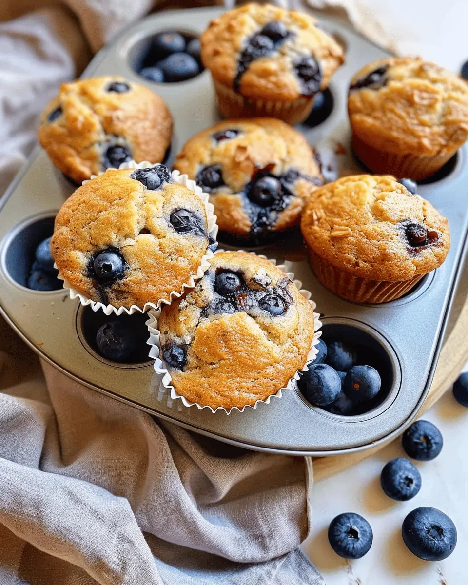 Cottage Cheese Blueberry Muffins: Easy Recipe for Delicious Snacks