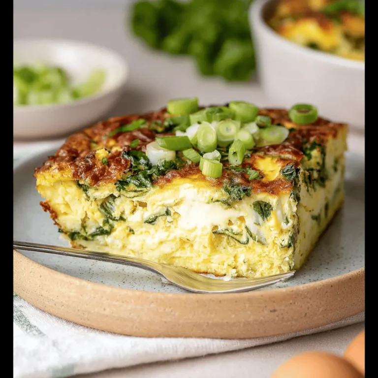 Cottage Cheese Egg Bake