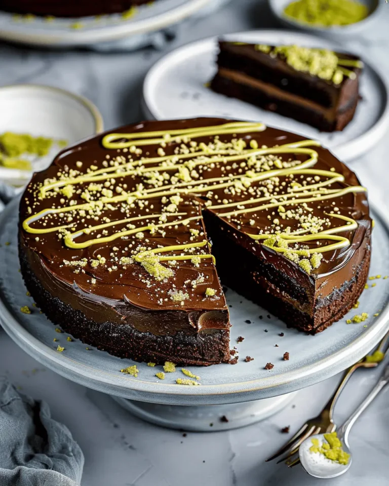 Dubai Chocolate Cake