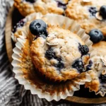 Easy Jumbo Blueberry Muffins
