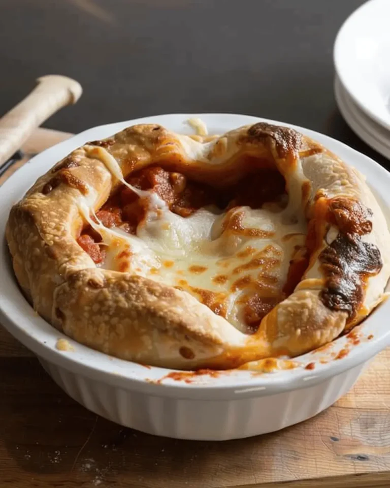 Easy Pizza Pot Pie Recipe