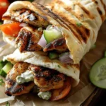 Greek Chicken Gyros recipe