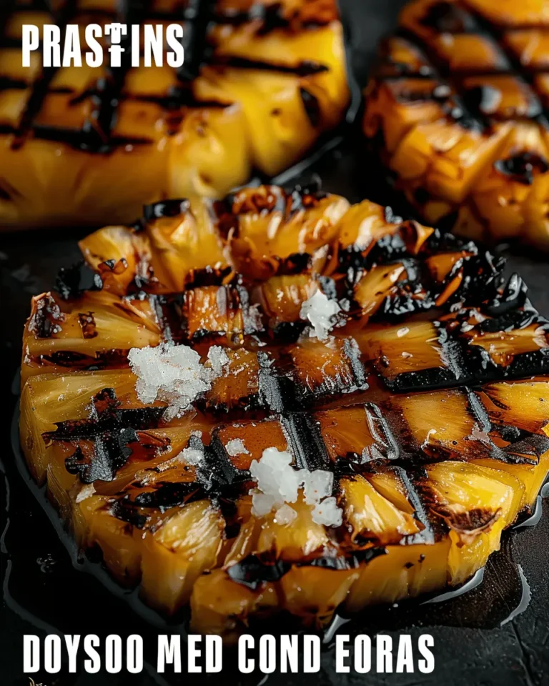 Grilled Pineapple with Brown Sugar and Sea Salt