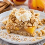 Heavenly Peach Crumb Bars