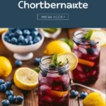 Homemade Blueberry Lemon Iced Tea