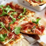 Hot Honey Prosciutto Flatbread Pizza