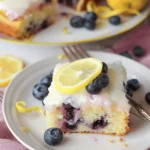 Lemon Blueberry Sheet Cake