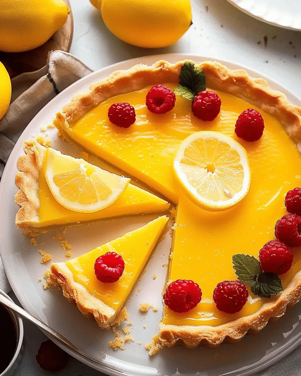 Lemon Tart: The Easy Indulgence That Will Brighten Your Day