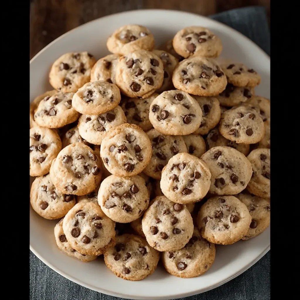 Mini Chocolate Chip Cookie Bites
