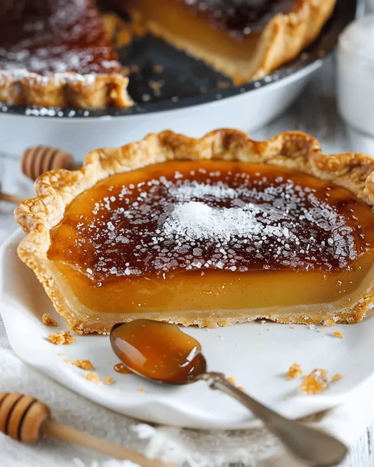 Salted Honey Pie
