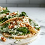 Smash Chicken Caesar Tacos