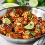 Spicy Honey Lime Chicken Thigh Recipe