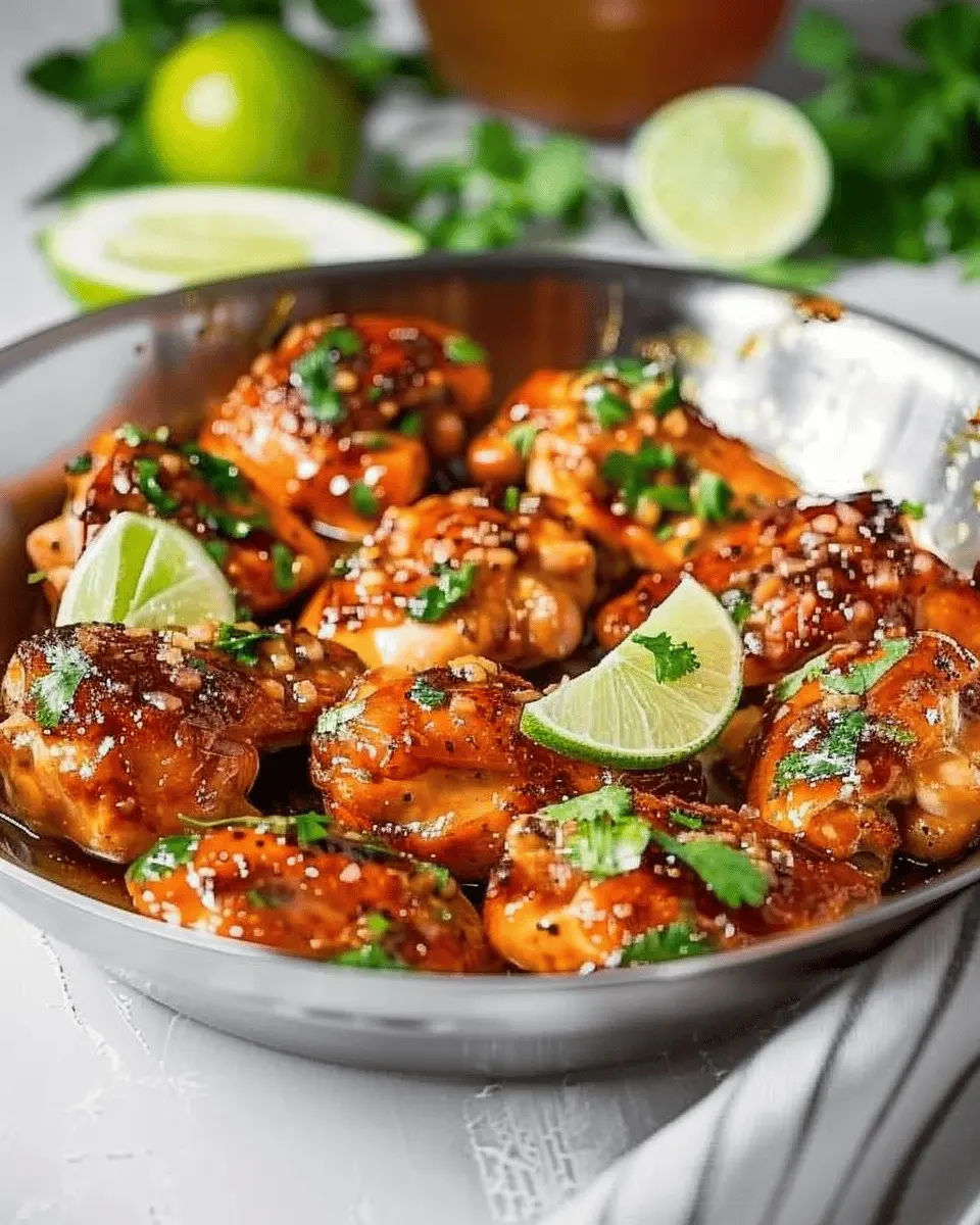 Spicy Honey Lime Chicken Thighs: Easy, Flavor-Packed Delight