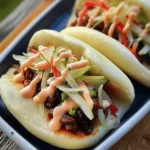 Sweet Korean Beef Bao Buns