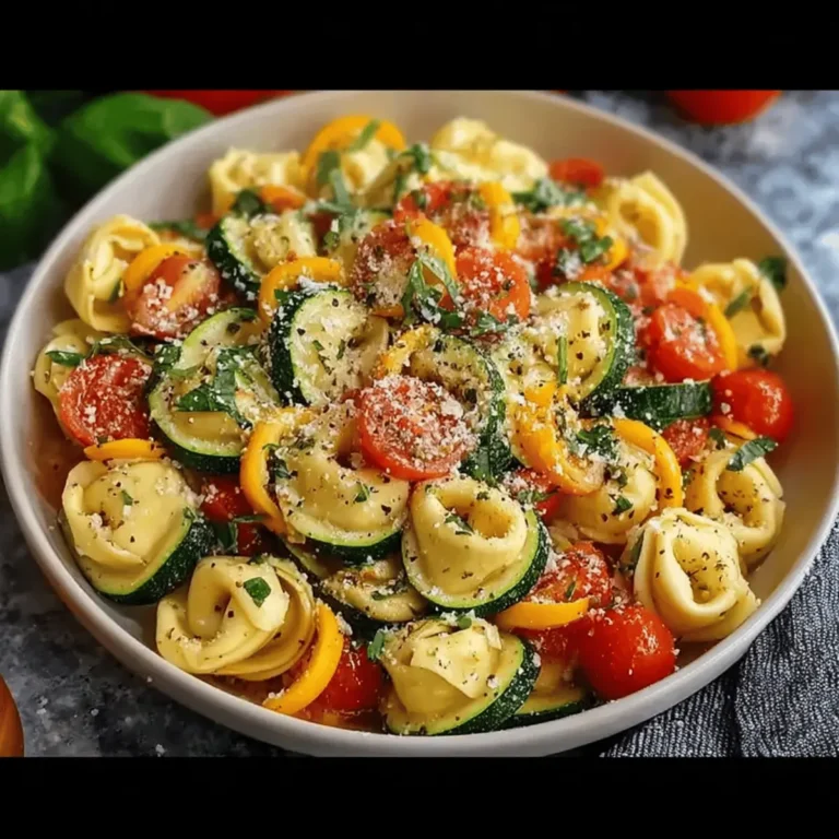 Tortellini with Summer Veggies