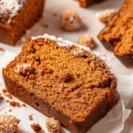 Vegan Pumpkin Bread with Snickerdoodle Streusel