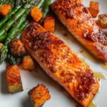 Sheet Pan Hot Honey Salmon
