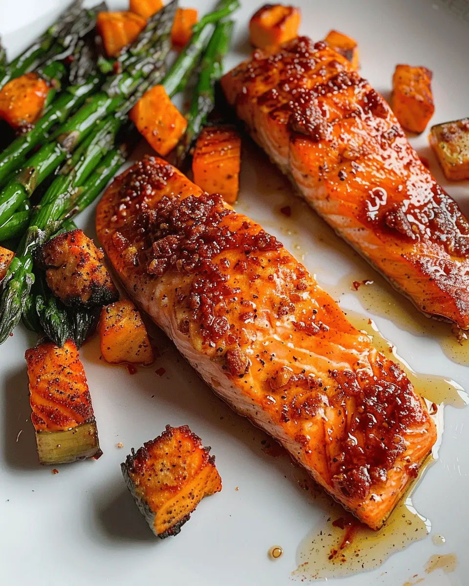 Sheet Pan Hot Honey Salmon: Easy, Flavorful Dinner Delight