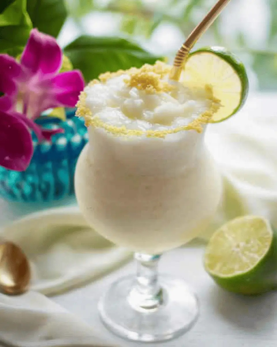 Key Lime Colada Bliss: A Refreshing Tropical Escape at Home