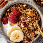 Salted Maple Pecan Granola